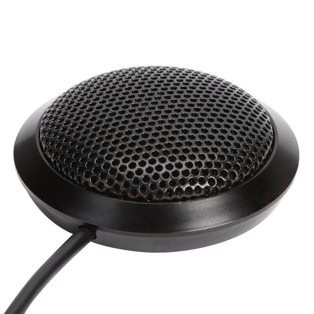 Condenser 360 Pickup Microphone 1.8m USB Omni-directional Desktop Plug and Play Microphones USB Rechargeable Meeting