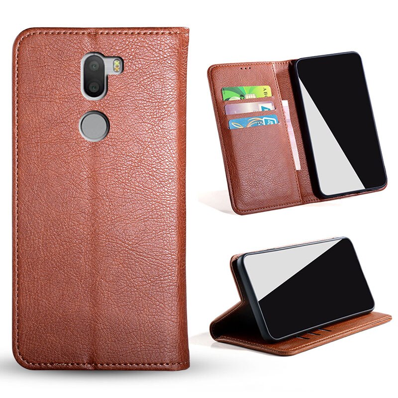 Luksusowe skórzane etui do Xiaomi Mi 5 5S PU skórzane etui do Mi 5S Plus z wewnętrznym etui z termoplastycznego poliuretanu materiał bez magnesu