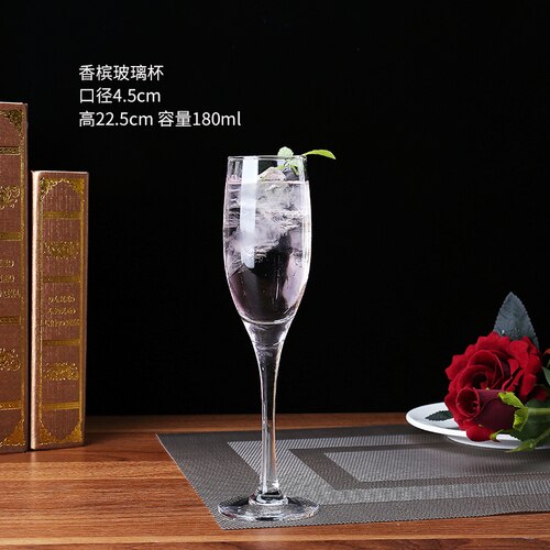 Doble veggglass champagne fløyter beger boble vin tulipan cocktail bryllupsfest glass kopp skåling  lw0316247