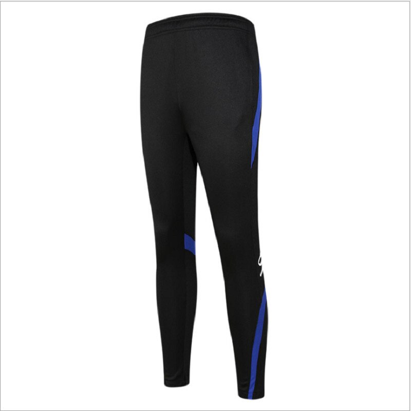Pantalon de sport pour hommes et femmes, respirant, élastique, doux, pour vélo, équitation, vélo, pêche, Fitness: Blue / M