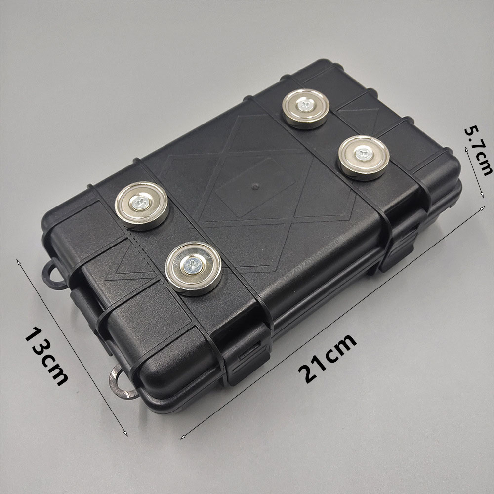 Magnetic Key Box Car Hide Key Magnetic Waterproof Magnetic Key Holder Multipurpose Key Holder for Under Car Rust-Proof Box: Default Title