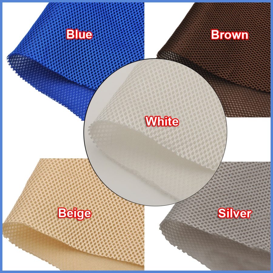 Tela de tela para altavoces, tela de filtro para parrilla, tela de malla para altavoces, color gris/rojo/Blanco/Negro/Beige/marrón/amarillo, tela para polvo de 1,4x0,5 m