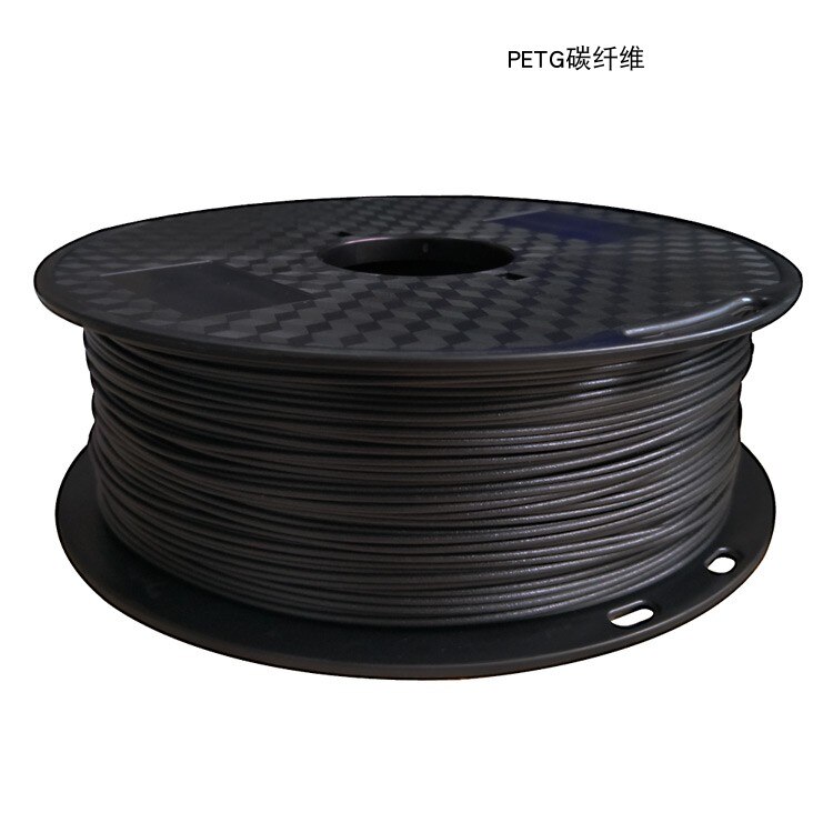 3D drucker Filament PETG Kohlenstoff fiber 1,75mm PETG Kohlenstoff faser Material 1 KG/0,1 KG/0,5 KG: 1KG Schwarz