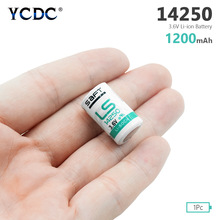 Ycdc 1200Mah 1/2AA Size Lithium Batterijen 3.6V 14250 ER14250 R6 Voor Mac Computers