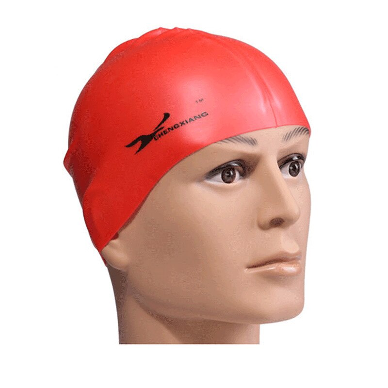 13 Styles Swimming Cap Waterproof Silicone Swim Pool Hat Adult Men Long Hair Women stretch Swimming Hats