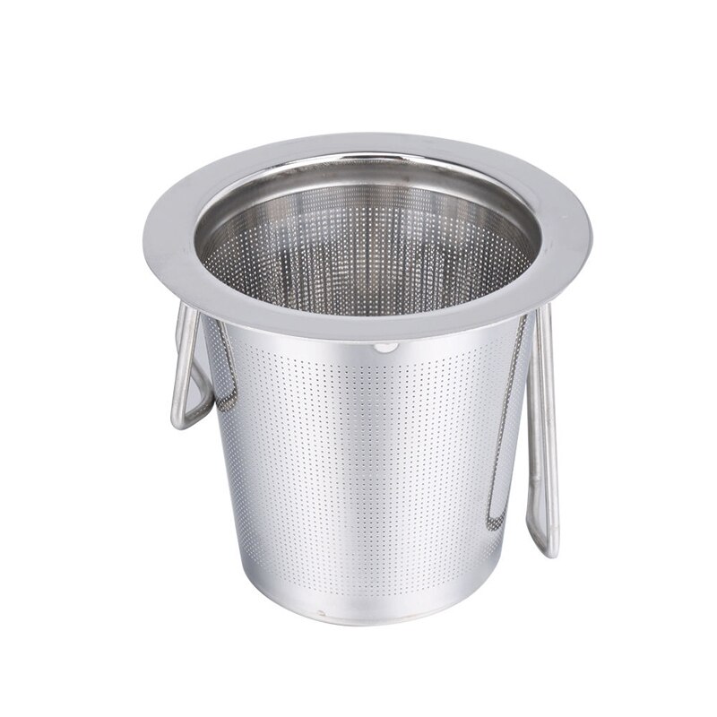 Lange Handvat Thee Zetgroep Mand Rvs Thee Zetgroep Metal Mesh Losse Blad Thee Zeef Filter Voor Theepot Thee Accessoires