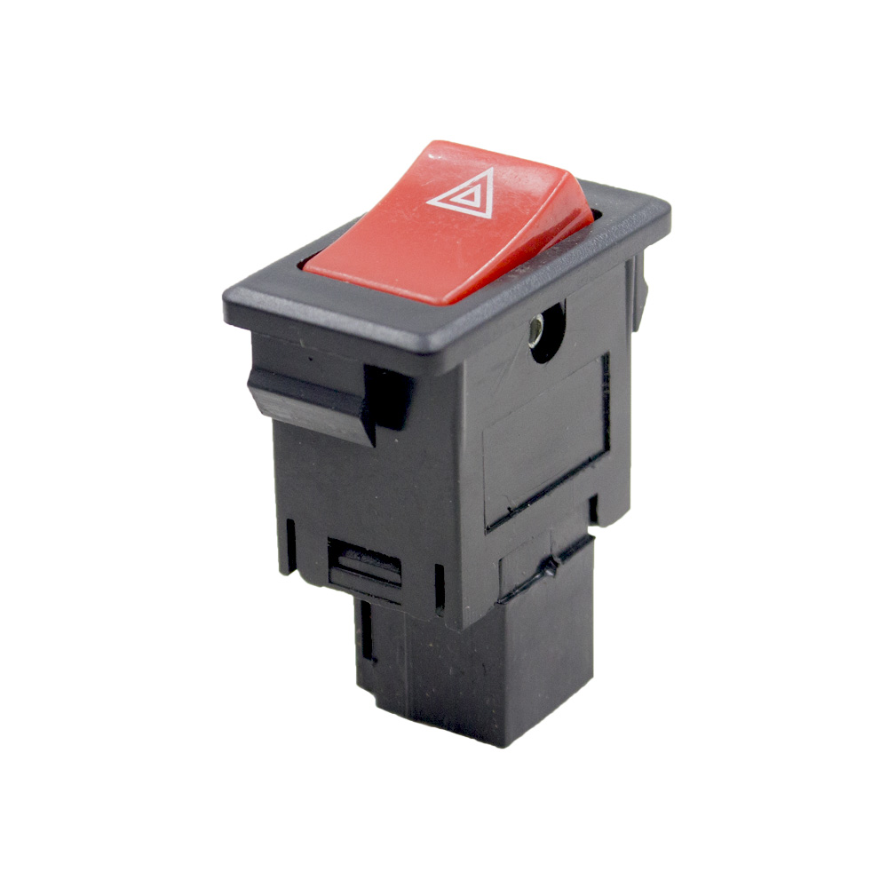 Interruttore a pulsante basculante di potenza di avviso faro 1Pc Interruttore autobus per camion per auto a 4 spillo: Default Title