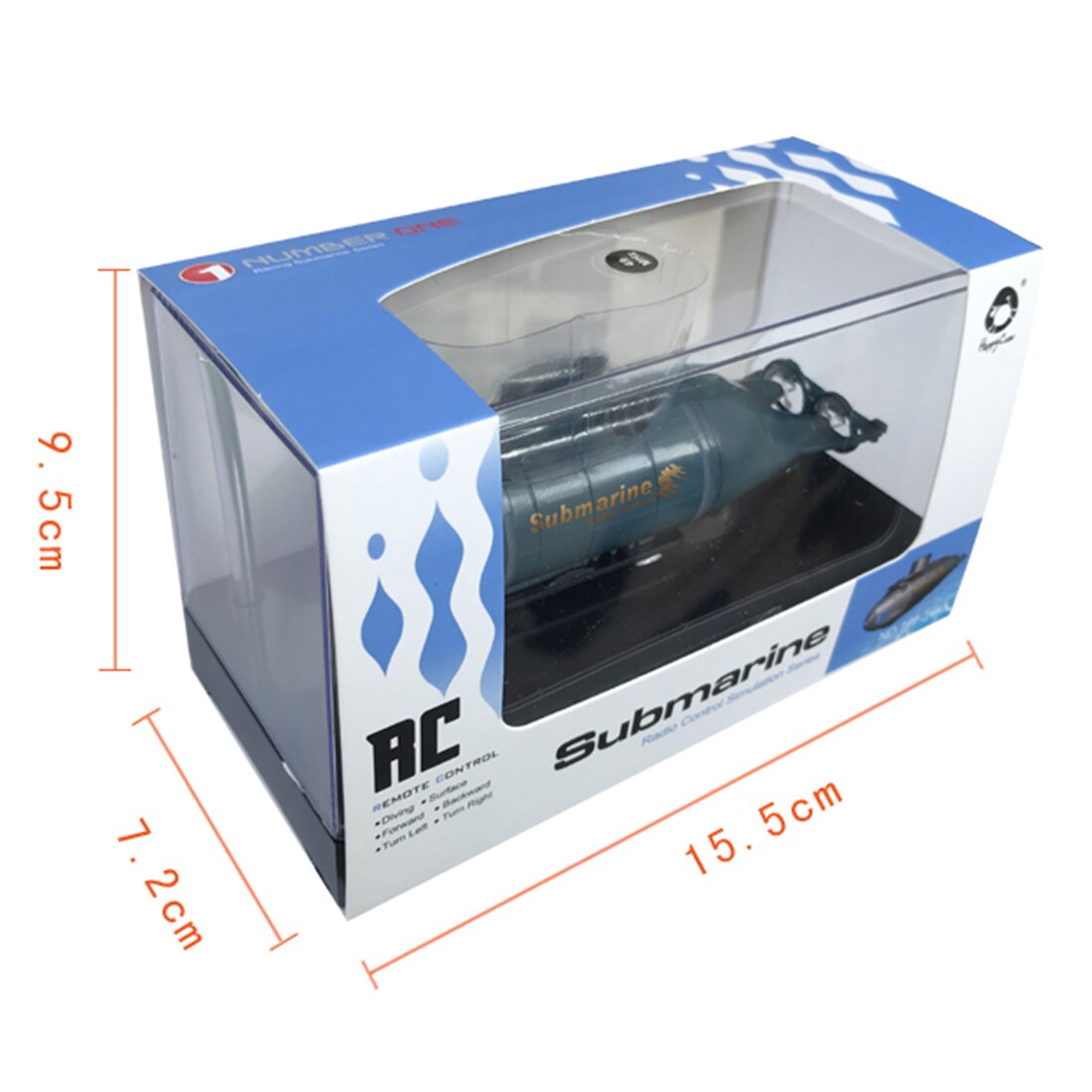 6 kanalen Draadloze RC Boot Mini RC Boot Model RC Oplaadbare Submarine Duiken Elektrische Speelgoed voor Kid Outdoor