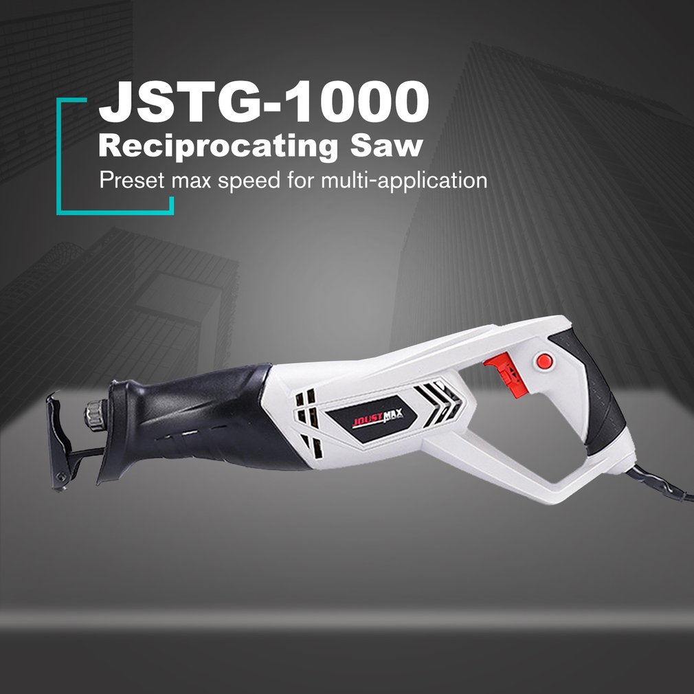 1000W Lithium Reciprocating Saws Saber Saw Portable Cordless Electric Power Tools Jig Saw For Woodworking EU