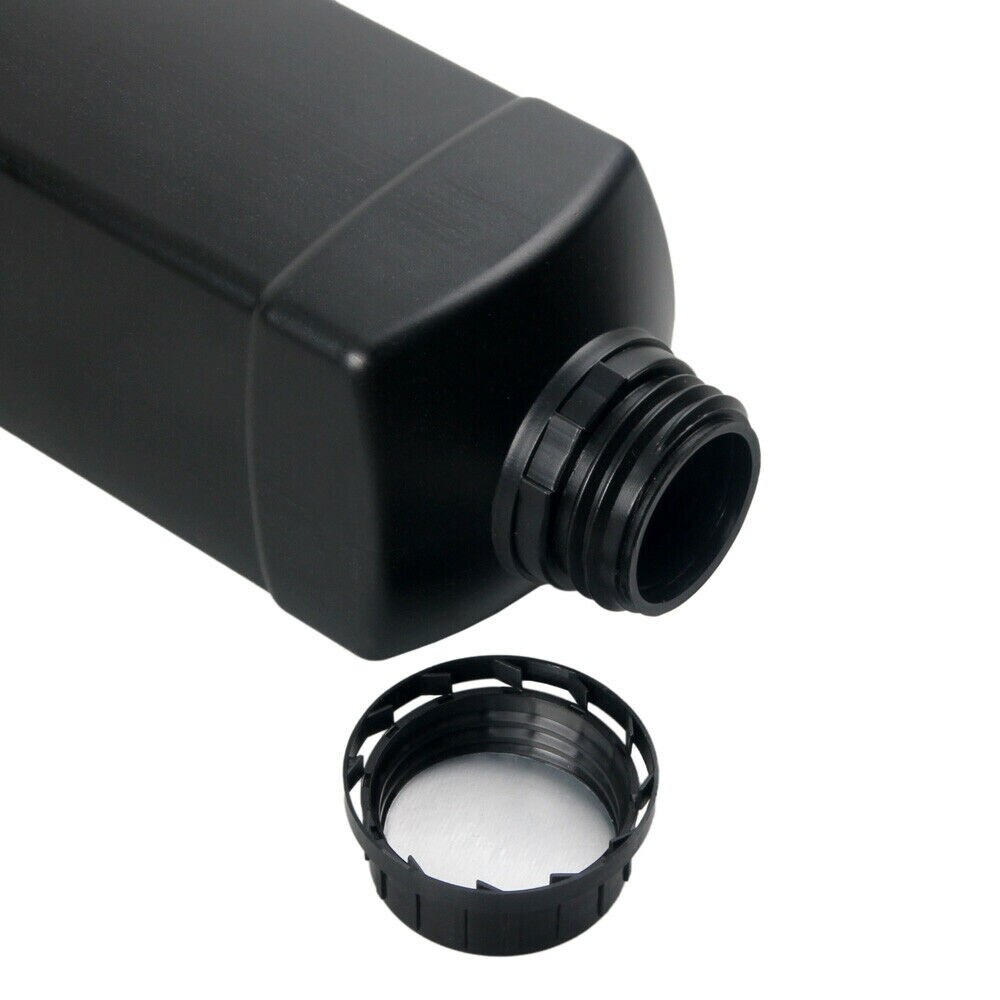 Mørkt rum 1000cc mørkerum kemisk fremkalder opbevaringsflasker plast 1l filmbehandling 1000ml sort og hvid farve: Sort