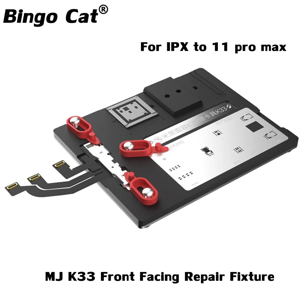 Mijing rosto dot matrix câmera cabo flexível reparação dispositivo elétrico para iphone x a 11 pro max dot projetor matriz rosto id reparação titular