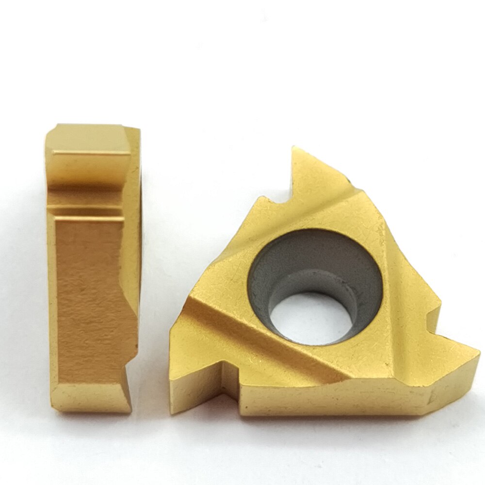 10PCS MMT16IR AG60 US735 CNC threaded insert tool Solid Carbide For steel processing