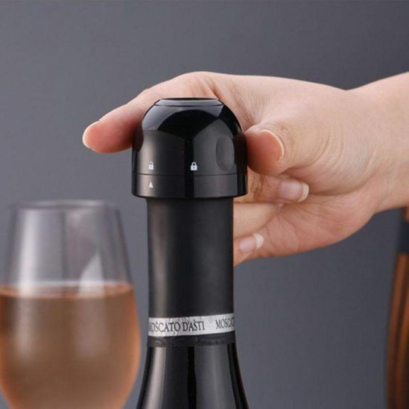 Fles Stopper Cap Sparkling Champagne Stopper Wijnfles Kurk Cap Sealer Abs Wijn Kurk Flessenstop Verzegelde Opslag TSLM1