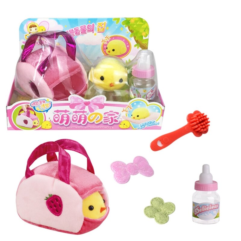 066B Funny Electronic Interactive Toy Play Set for Girls Aged 6 7 8 9 House Toys: Cute Chicken House