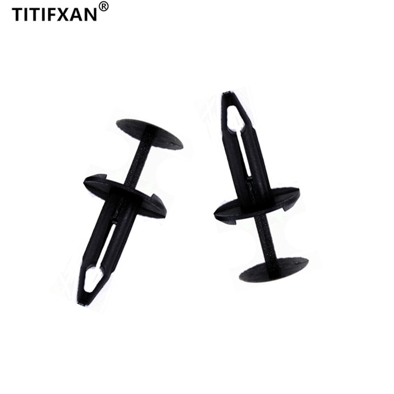 10PCS Car net interior trim bumper leaf board lining fender clip for Ford Mustang Mondeo plastic fasteners