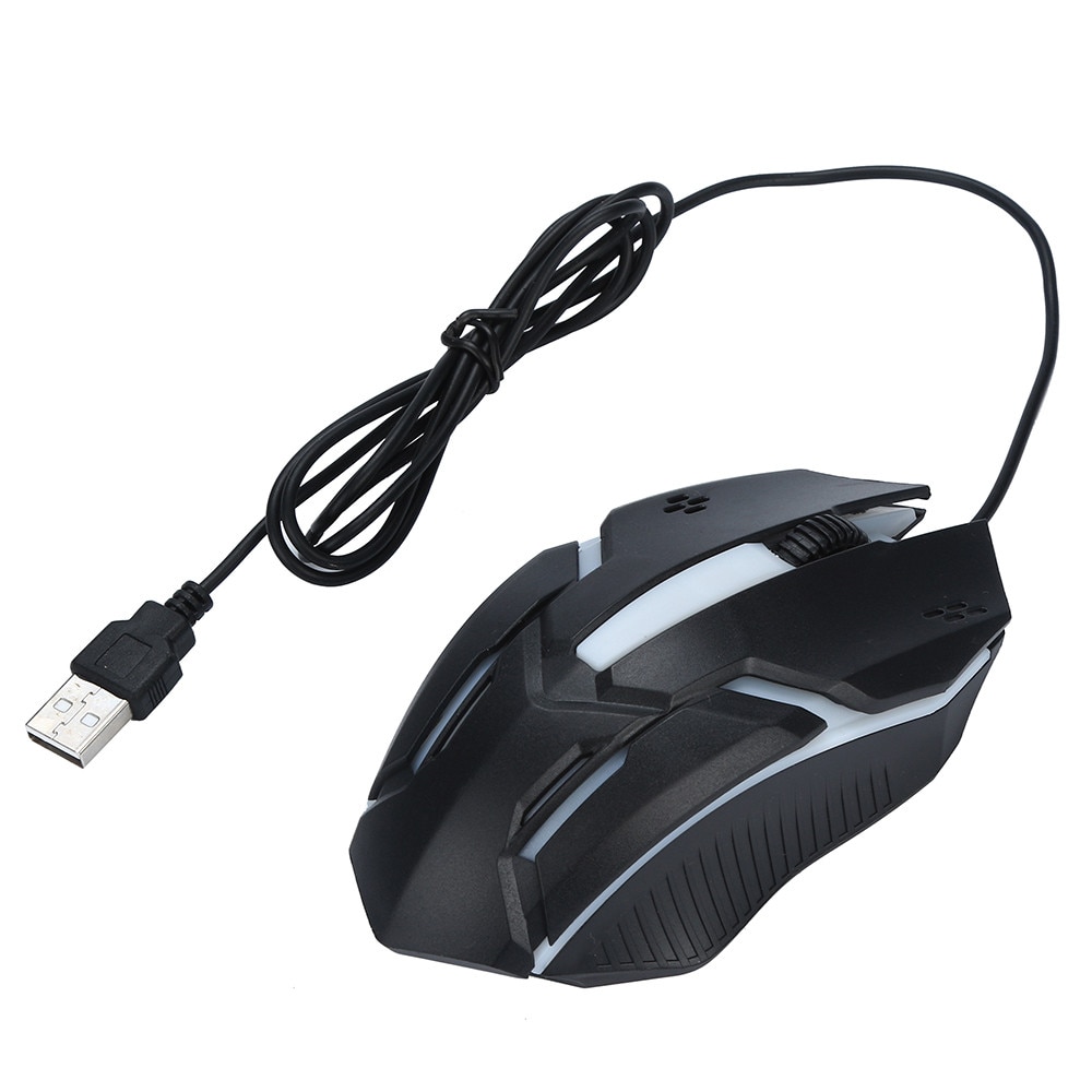 Gaming Muis 1200 Dpi Usb Bedrade Optische Muis Gaming Muis Muizen Voor Pc Laptop Professionele Gamer # LR2