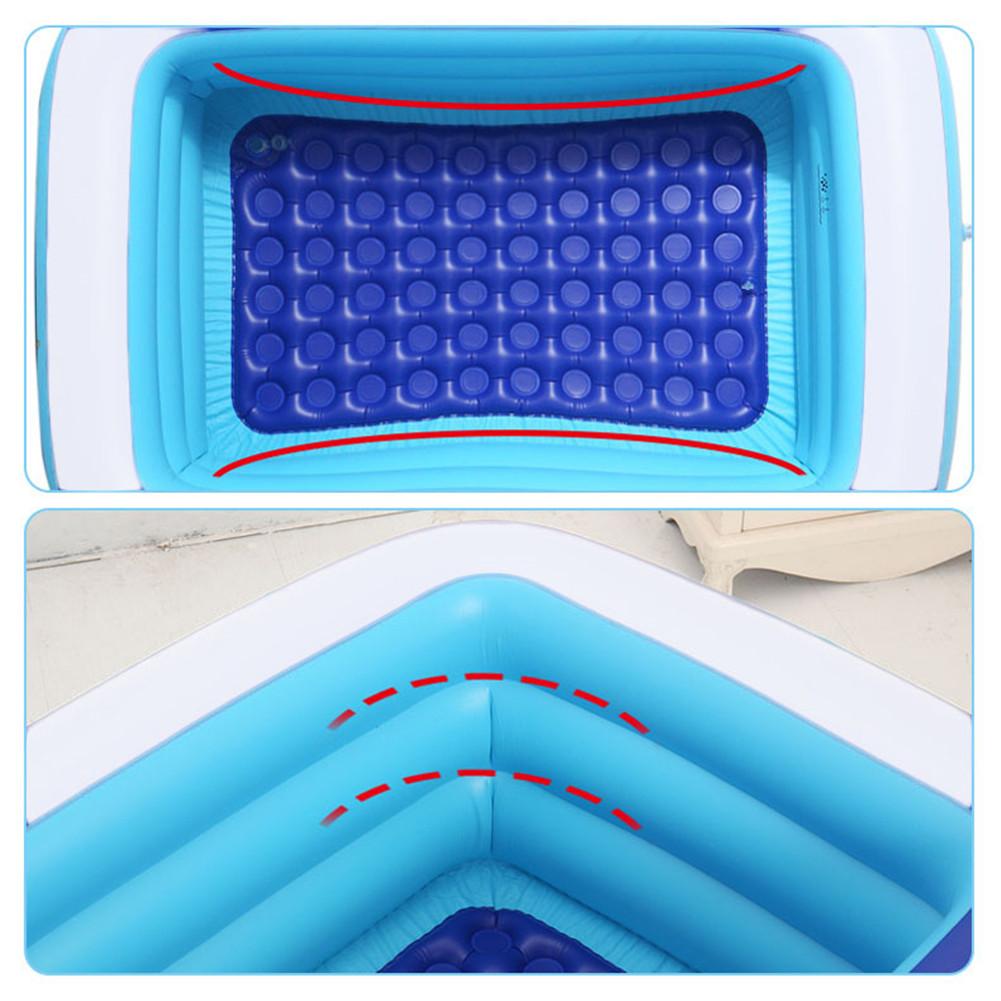 110*90cm opblaasbare zwembaden dikke veilige opblaasbare zwembad babybadje zomerbenodigdheden voor baby's