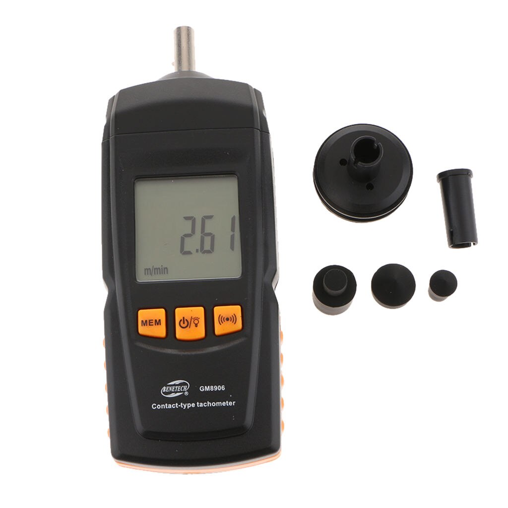 1PCS Contact Speed Digital Tachometer LCD Display ... – Grandado