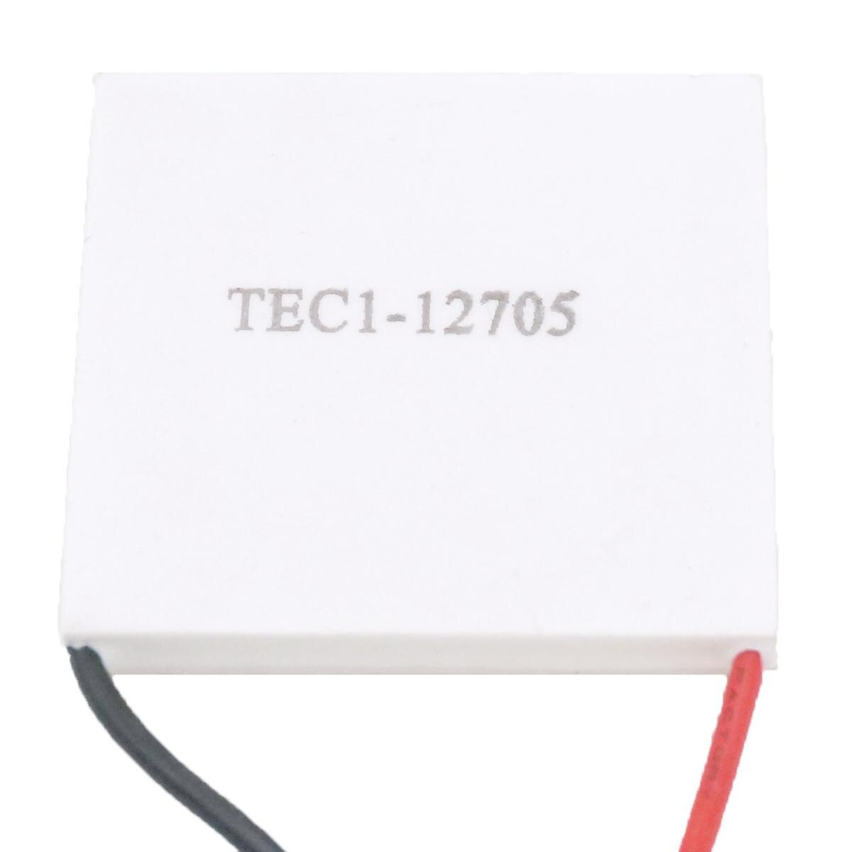 Disipador térmico de TEC1-12705, 40x40mm, enfriador termoeléctrico Peltier, placa de refrigeración, módulo de refrigeración, equipo de laboratorio