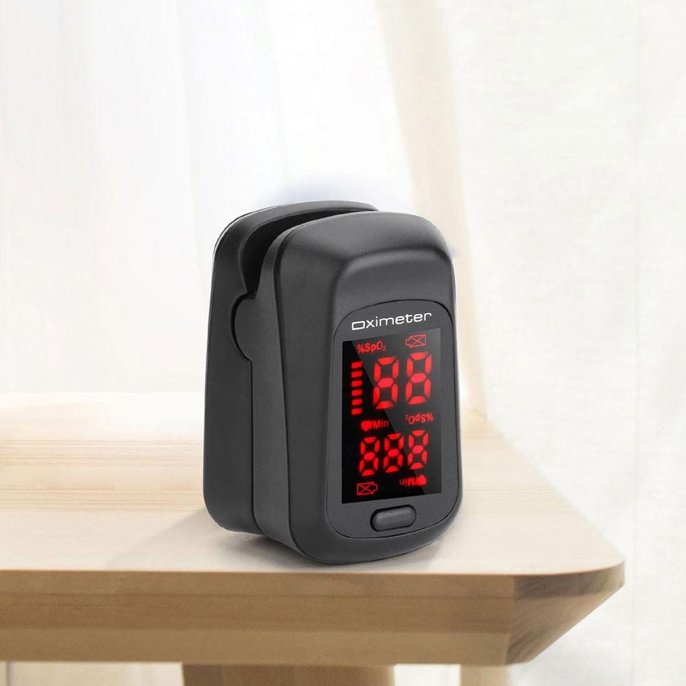 1 pc puls oximeter søvn perfusion indeks blod ilt pulsmåler enhed måler monitor til hjemmet stue kontor