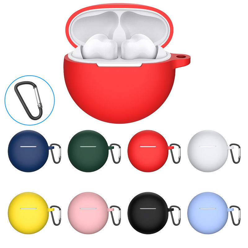 Wireless Bluetooth Earphone Case Suitable for OPPO Enco Buds 2 Shockproof soft Silicone Shell Anti Dust Protective Cover