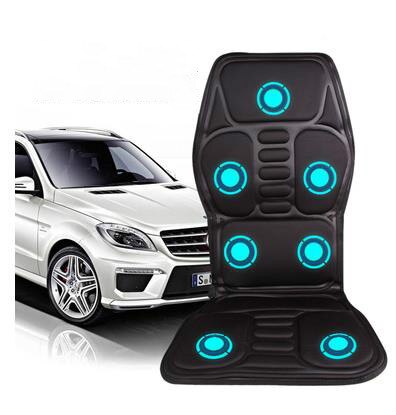Elektrische Back Massager Stoel Kussen Vibrator Draagbare Home Car Office Nek Lumbale Taille Pijnbestrijding Seat Pad Relax Mat: UK Plug