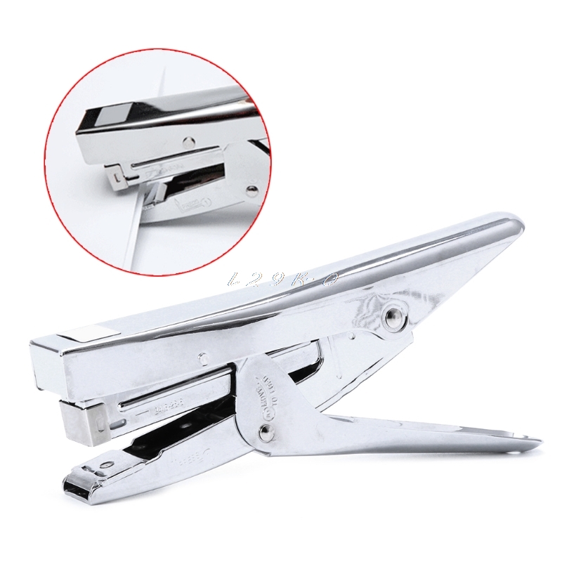 Duurzame Metalen Nietmachine Heavy Duty Paper Tang Nietmachine Kantoor Accessoires Thuis Briefpapier