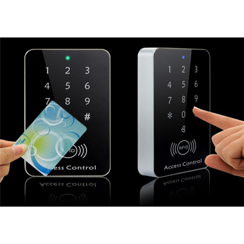 OWGYML Rfid Lock System 125KHz Door RFID Card Password Access Controller with Keypad Machine Controller Keypad ID Card Reader