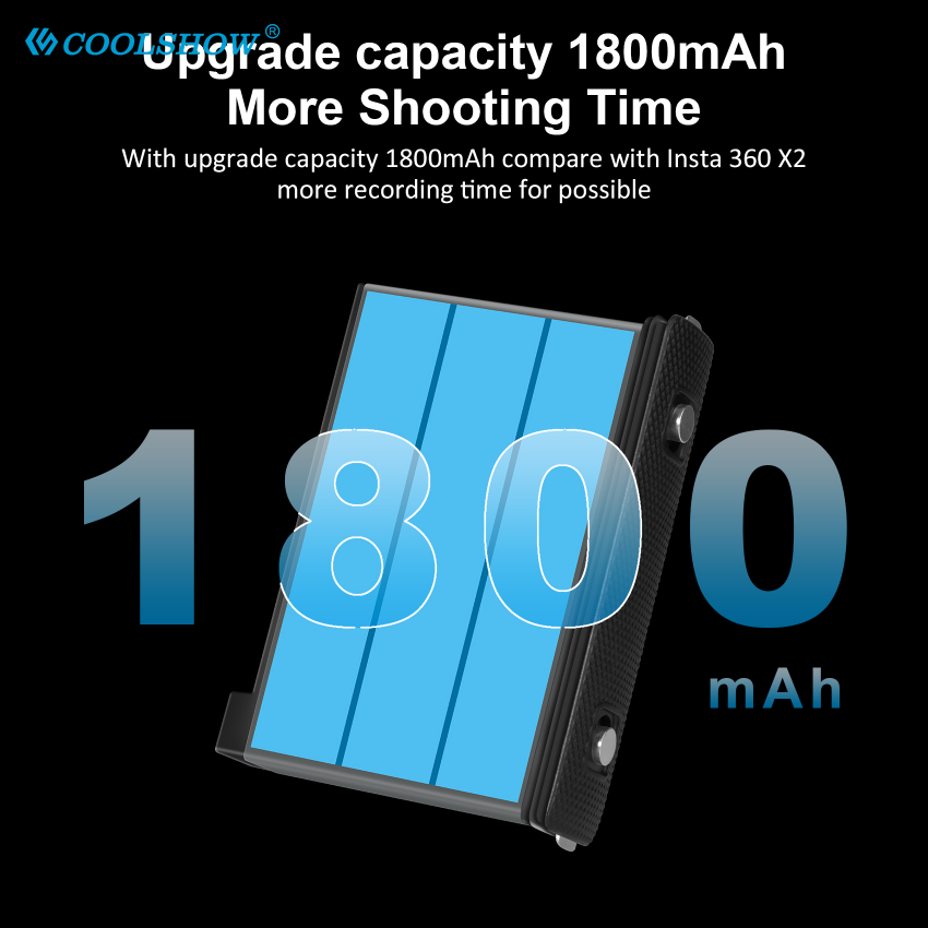 Batterij Voor Insta360 X3 1900mAh Batterij Oplader Camera 360 Panoramische Actie Camera Batterijen Accessoires Voor Insta360 EEN X3