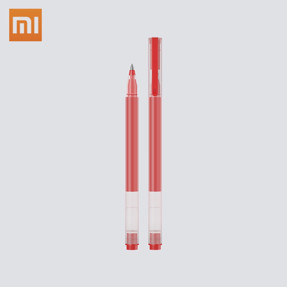 Xiaomi mijia super hållbar skrivskylt penna mi pen 0.5mm signaturpennor smooth switzerland mikron refill japan mikuni tryckfärg
