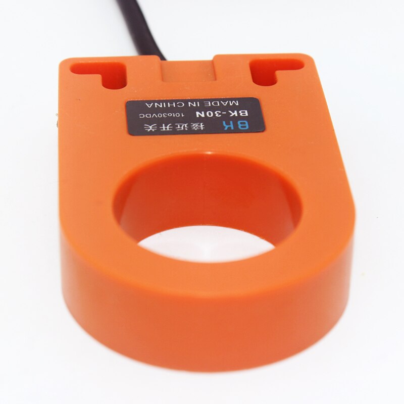 HX-DGS-30N Oranje Inductieve Ring Proximity Sensor Switch Npn No Voor Metaal Detecteren