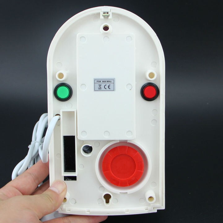 868MHZ Waterproof wireless outdoor strobe siren,868mhz siren for our alarm system,standalone siren on-site alarm flash siren