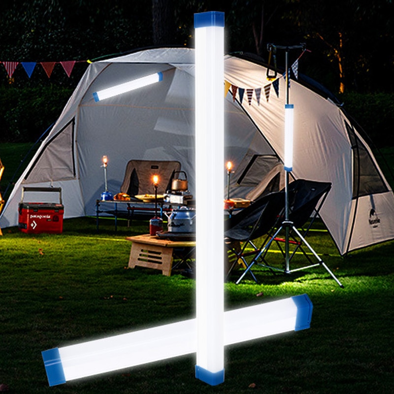 Draagbare Lantaarn Camping Licht Zaklamp Usb Oplaadbare Camping Tent Nood Avondmarkt Outdoor Opknoping Lamp
