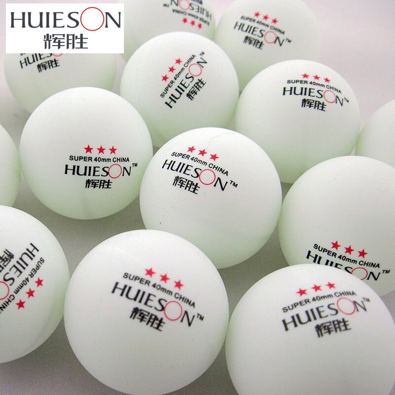 Huieson 20 50 100Pcs 40mm 2.9g 3Star Exclusive Table Tennis Balls White Orange Material Ping Pong Balls Table Training Balls