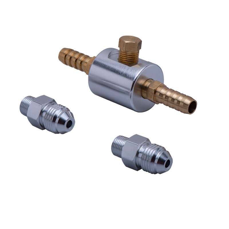 Universal 0-160 psi small oil Pressure Gauge ,1/8 NPT Fuel Pressure Gauge and adaptor kit For fuel injection systems