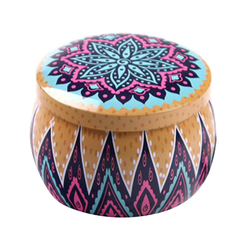 Premium Christmas Cookie Tins - Decorative Ethnic Style Cookie Tins, Extra Thick Steel - Cookie Containers for Giving: Glass
