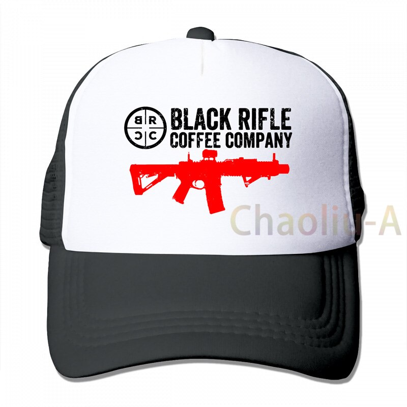 Black Rifle Coffee Company Black Baseball cap men women Trucker Hats adjustable cap: 3-Black