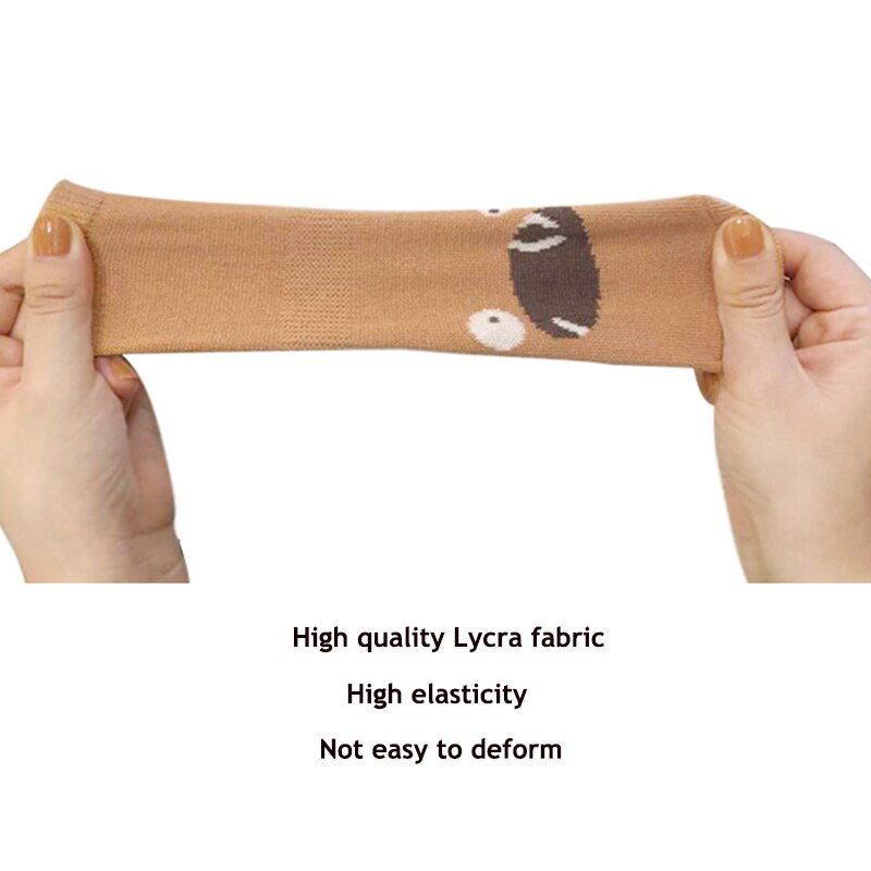 3 szt. Wiosenne skarpety dziecięce dla dziewczynki chłopiec kreskówka zwierzęta drukuj skarpetki dziecięce akcesoria dla dzieci bawełniane rzeczy o wysokiej elastyczności antypoślizgowe