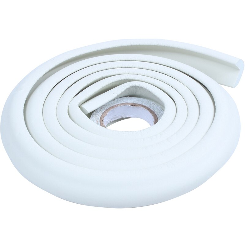 2 stuks 2m kinderbeschermingsstrips voor op de tafel, babyveiligheidsproducten, glazen rand voor meubels, horror crash bar hoek, schuimbumper, kleur