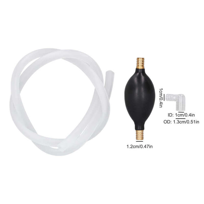 Tea Table Down Water Hose Oil Resistant Tea Tray Drain Pipe for 1.2cm Diameter Tube