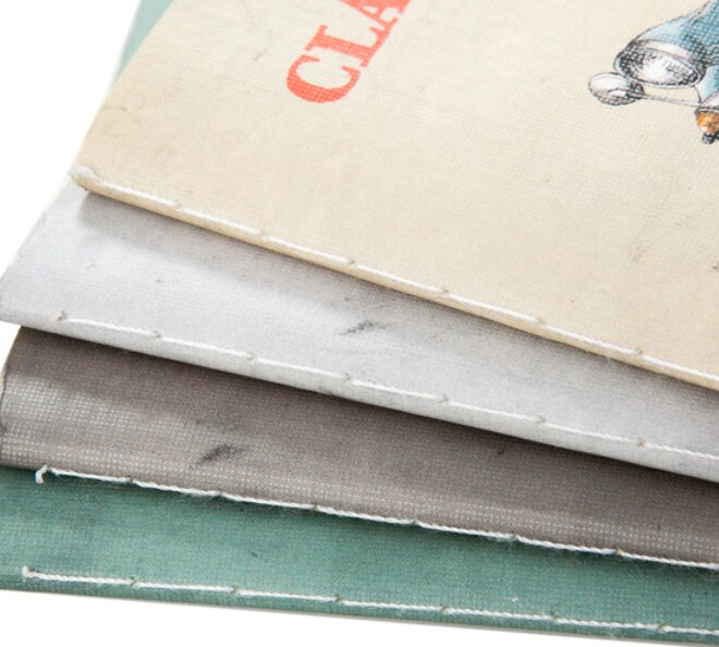 1 unids/lote Vintage objetos antiguos serie cuaderno de papel Kraft, diario, Bitácora papelería material de oficina material escolar 142*105MM