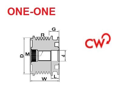 Lichtmaschine freilauf Rolle kupplung Rolle 231516N200 231516N20A 231516N20B GD216093 GD216099 L1100G7500 L1100G25001 L1110G7500