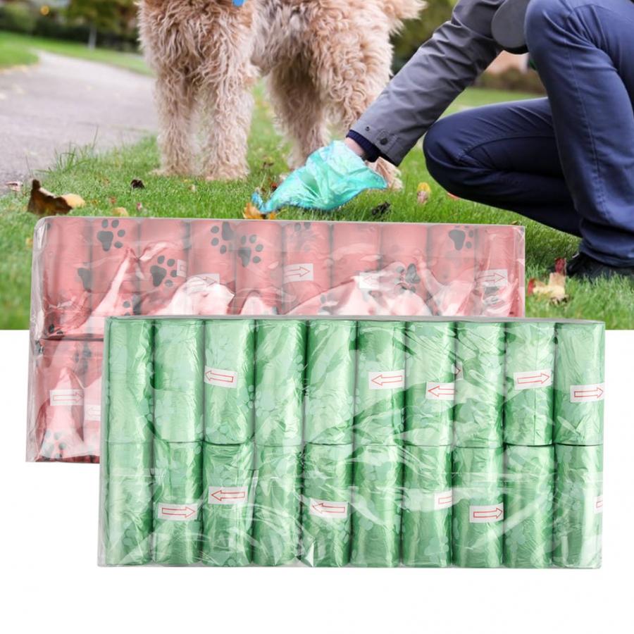 Bolsas de limpieza de residuos para perros y gatos, 40 rollos, 600 Uds., bolsas para recoger caca, productos para mascotas