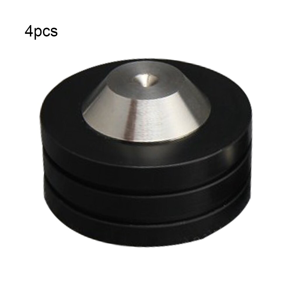 Iunipusy 8 Punte Per Altoparlanti, In Lega Di Alluminio Di Alta Qualità, Con Piastre Di Assorbimento Degli Urti, Punte Per Altoparlanti Per Dispositivi HiFi, Giradischi, Altoparlanti - Foto 10