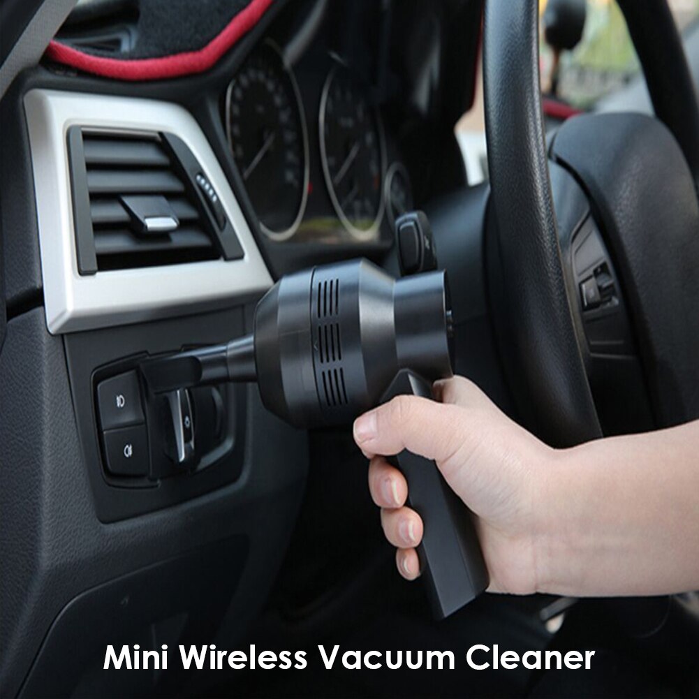 Mini Handheld Vacuum Cleaner USB/Battery Powered PC Keyboard Dust Remover for Car Home Keyboard