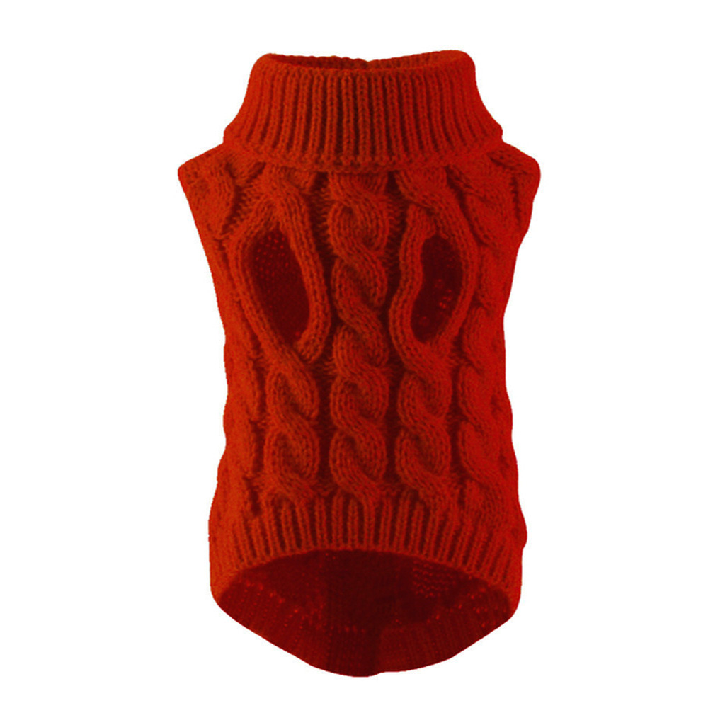 Klassischer, solider Chihuahua-Welpen-Hundepullover für kleine Hunde, warme Winterkleidung für Haustiere, Yorkshire Schnauzer-zur Seite fahren, Disfraz de Perro: XL / verrotten