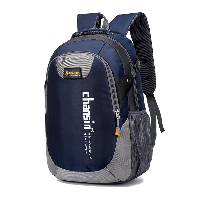 hommes sacs à dos homme étudiant sacs à dos pour adolescents décontracté femmes sacs à dos Nylon grande capacité sacoche pour ordinateurs portable: Navy blue