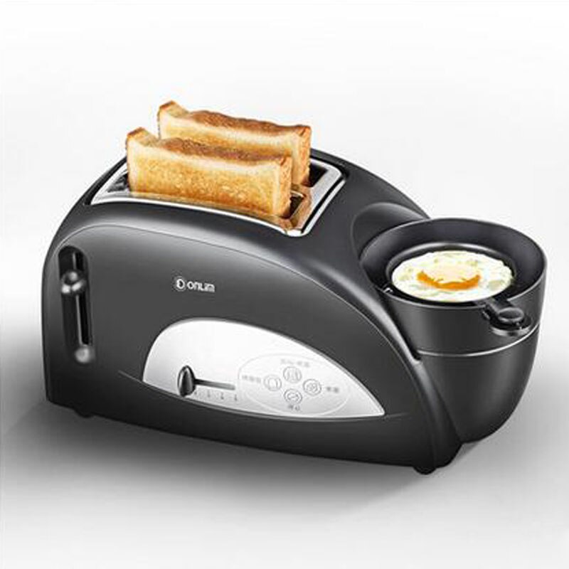 XB-8002 Bread baking household bread maker multi-function Full-automatic breakfast Toaster with boil eggs 220v 1200w 1pc
