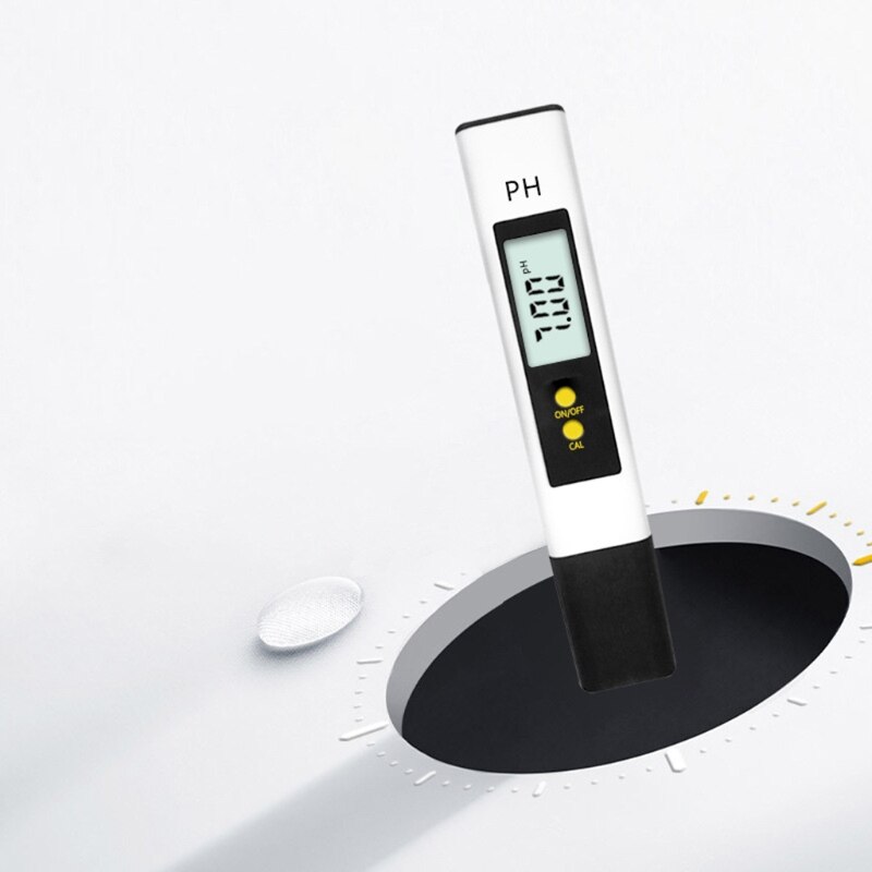 Portable Digital PH Tester Meter Measurement Range for Aquarium Water Monitor
