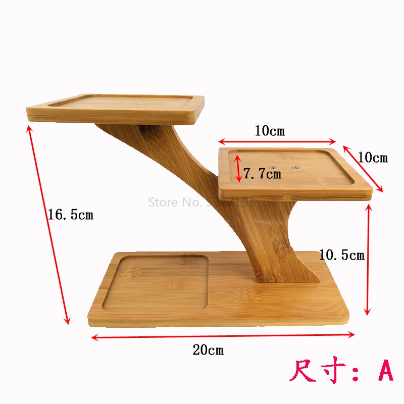 Modern Flower Stand Living Room Multi Storey Indoor Special Home Green Frame Floor Standing Flower Frame wooden: Chocolate